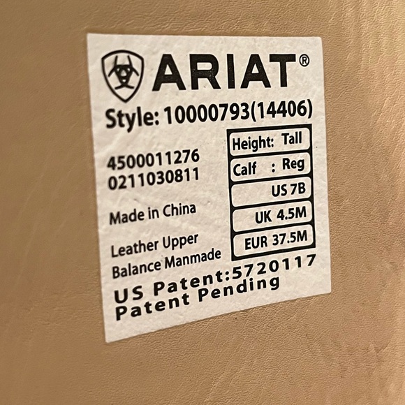 Ariat Challenge Contour Field Zip Tall Riding Boot - Picture 9 of 9